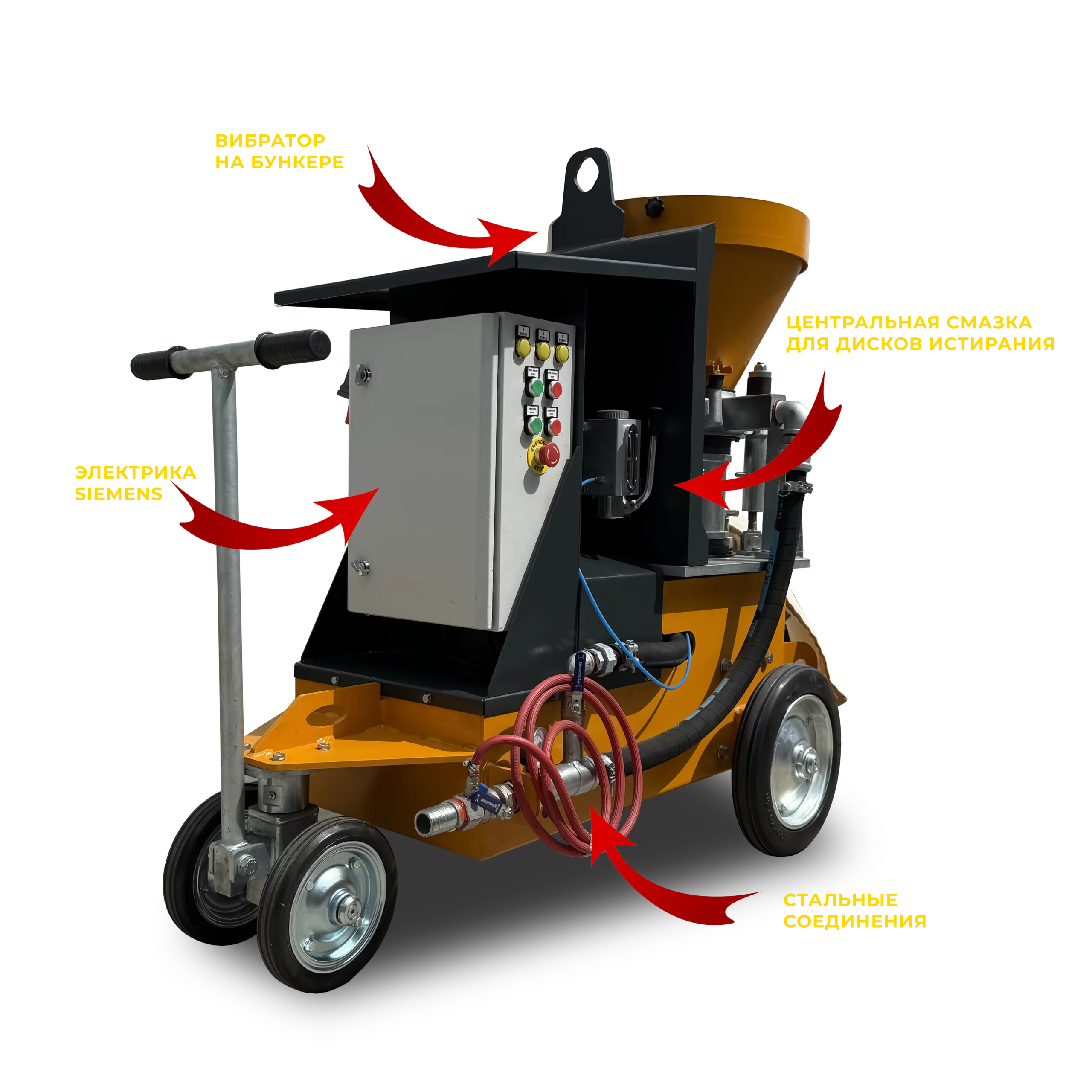 Торкрет установка Lasparsan LPS-DSC-100 1